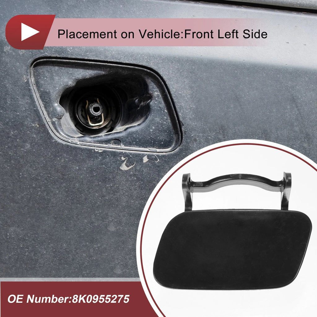 Front Left Washer Nozzle Cover Cap for Audi A4 (2013–2016) 2.0L L4