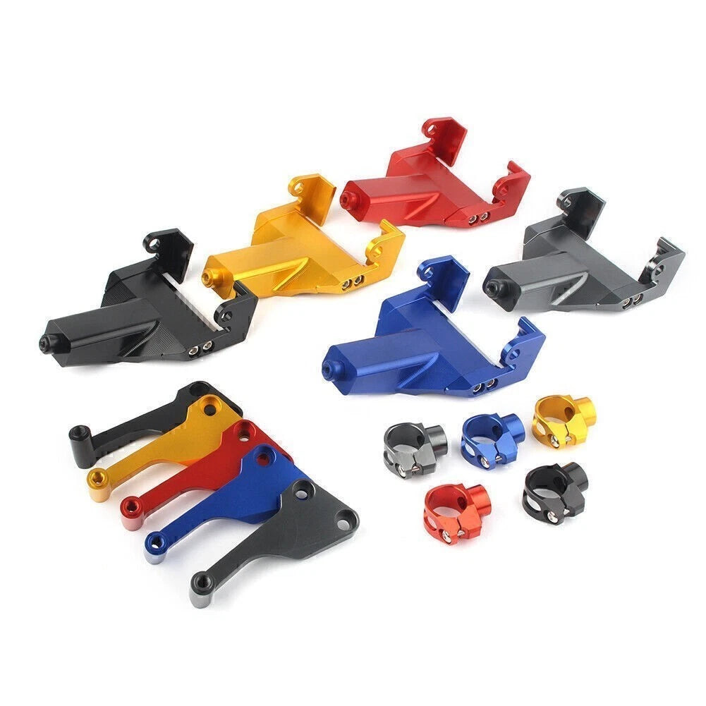 Steering Damper Bracket Stabilizer Mounting Kit for Yamaha MT07 FZ07 (2014–2017)