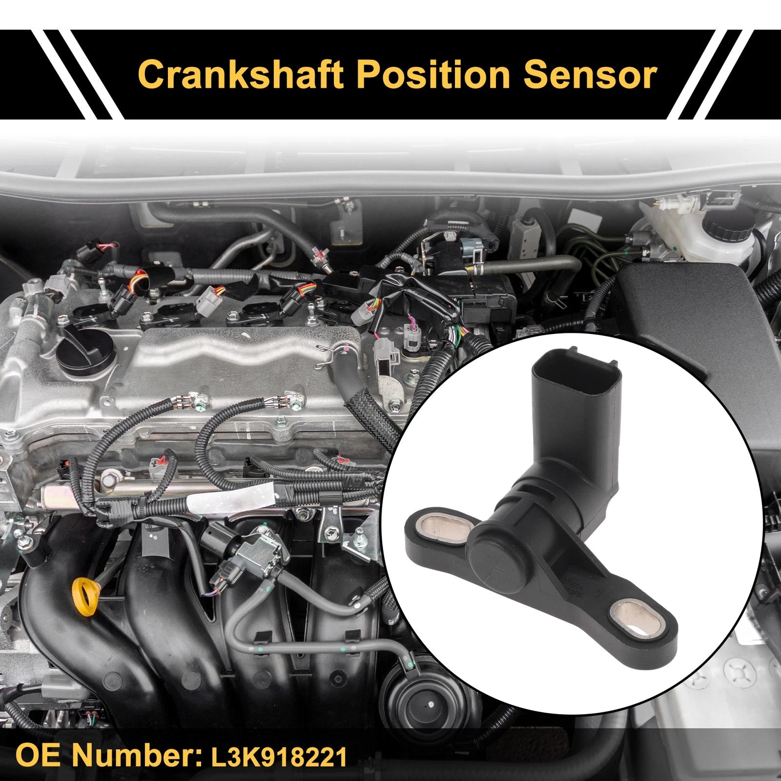 Crankshaft Position Sensor Replacement for Mazda 6 Hatchback 2.0 (2007–2013)