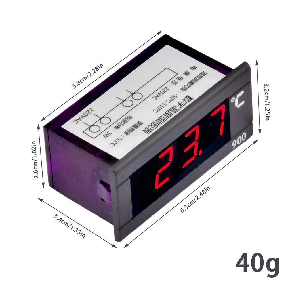 Digital Panel Thermometer for Universal Use (220V)