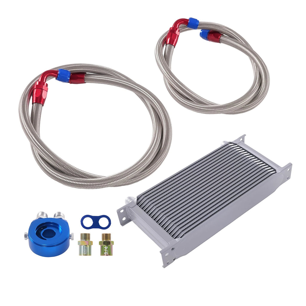 Engine Oil Cooling Kit 19 Row AN10 Universal Replacement