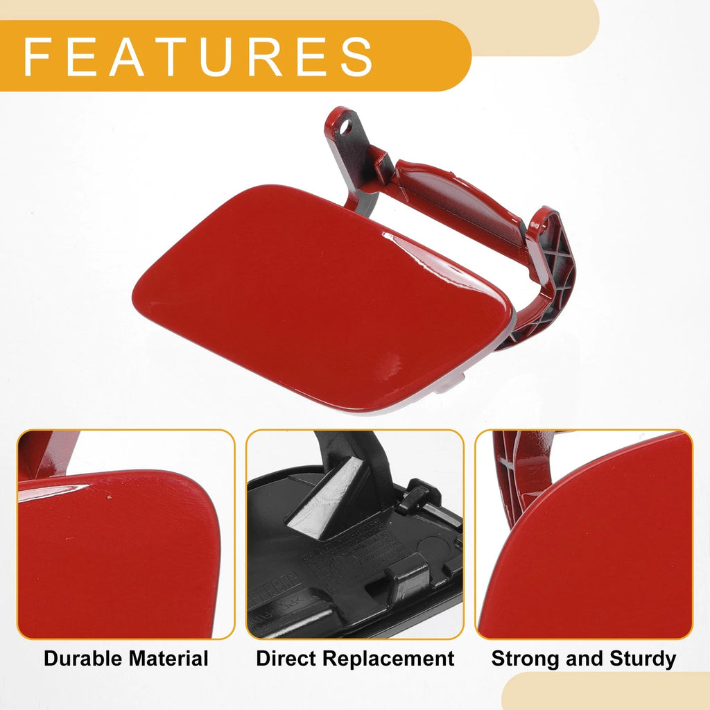 Front Left Washer Nozzle Cover Cap for Audi Q5 (2013–2017) Red