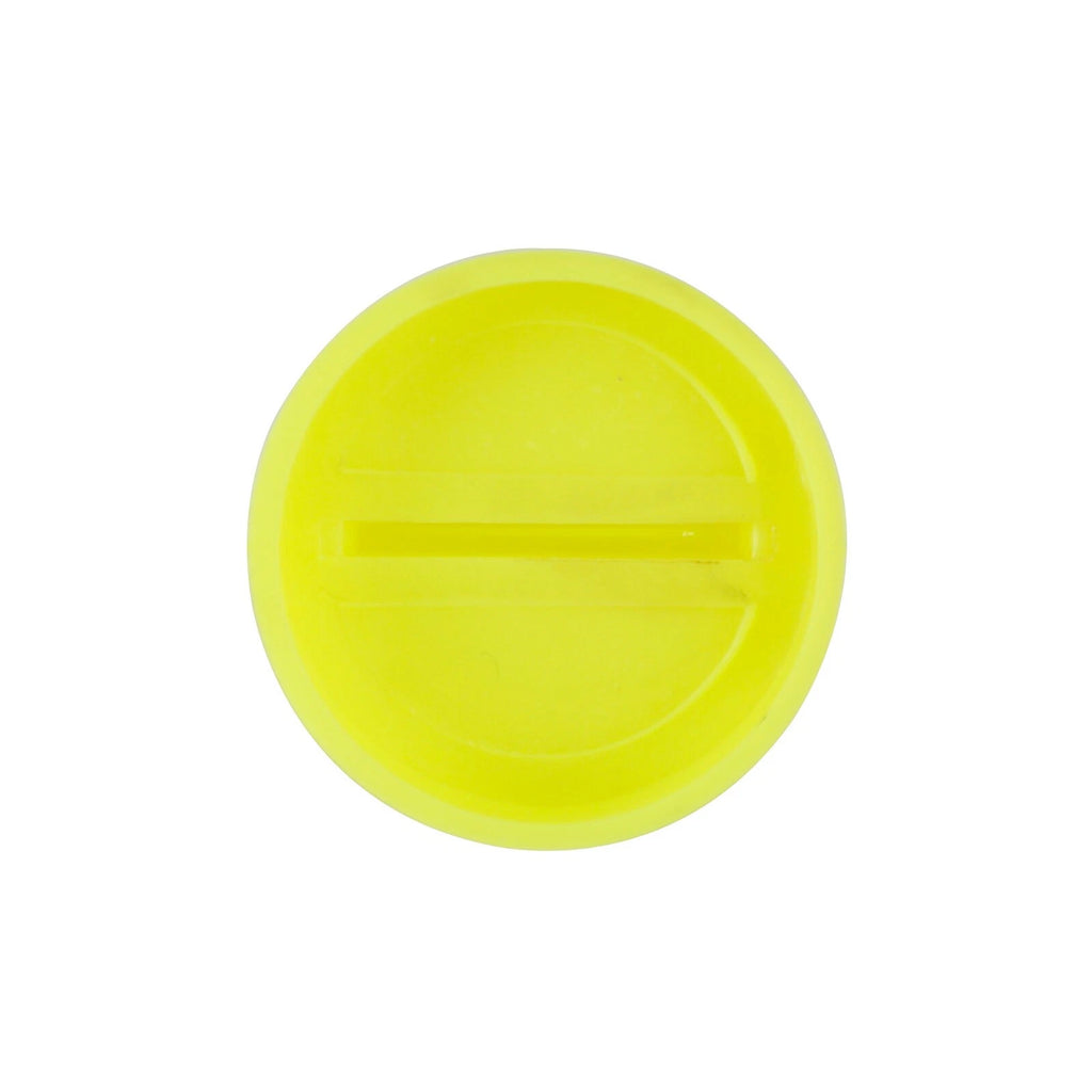 5X Yellow Ignition Key Cover w/Nut for Polaris RZR XP 570 800 900 1000 (2011–2023)