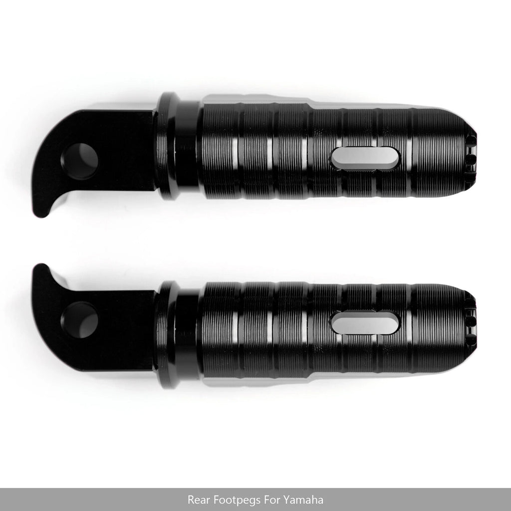 Rear Foot Pegs for Yamaha MT-10 FZ-10 MT-09 FZ-09 MT-07 FZ-07 YZF R3 R25 (2016–2023)