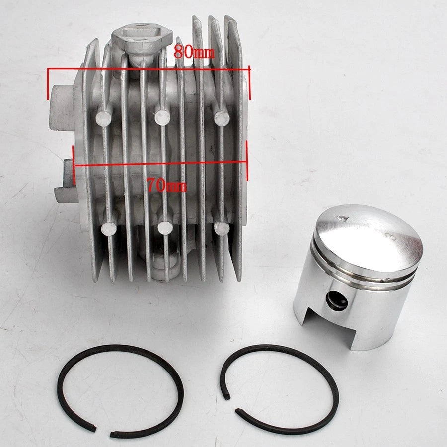 80cc Engine Cylinder Set for Motorized Bicycle