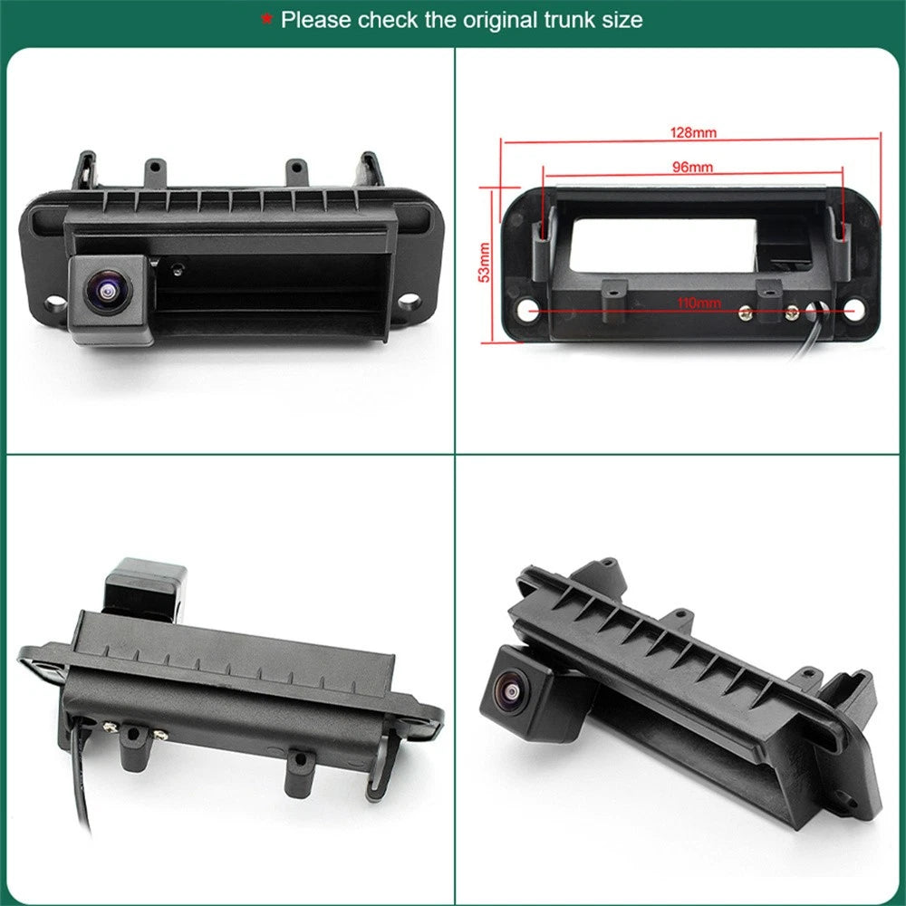 AHD 720P Backup Trunk Handle Camera For Benz C Class C180 C260 MB W204 S204 W212