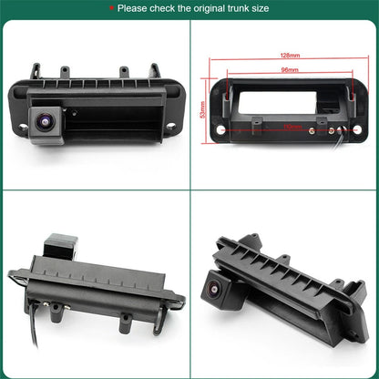 AHD 720P Backup Trunk Handle Camera For Benz C Class C180 C260 MB W204 S204 W212