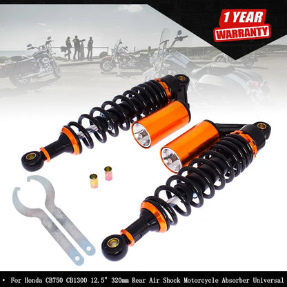 Rear Air Shock Absorber for Honda CB750 CB1300 (Universal, 12.5", 320mm)