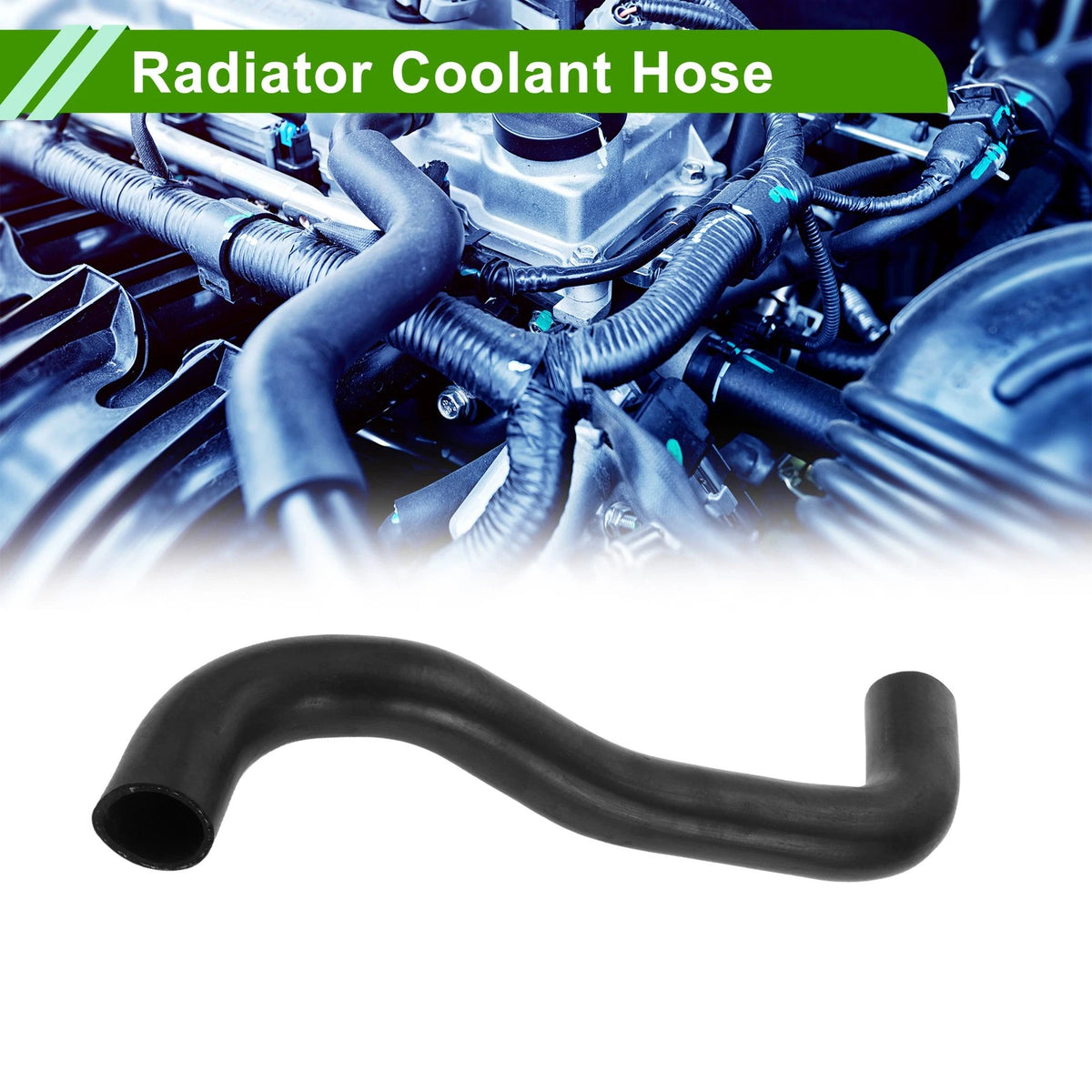 Radiator Coolant Hose Replacement for Toyota Previa 2.4L (1991–1997) Rubber