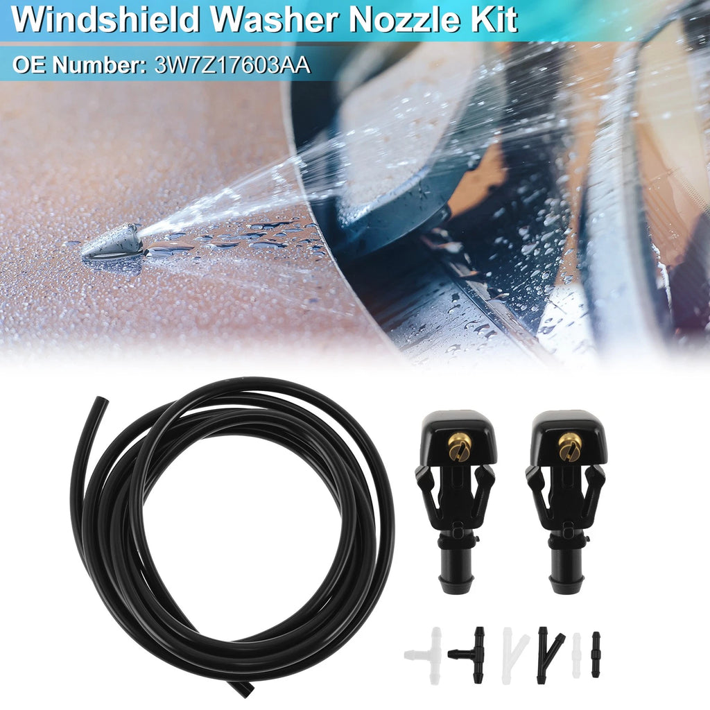 Windshield Washer Nozzle Kit for Ford F150 (2004–2013) 3W7Z17603AA