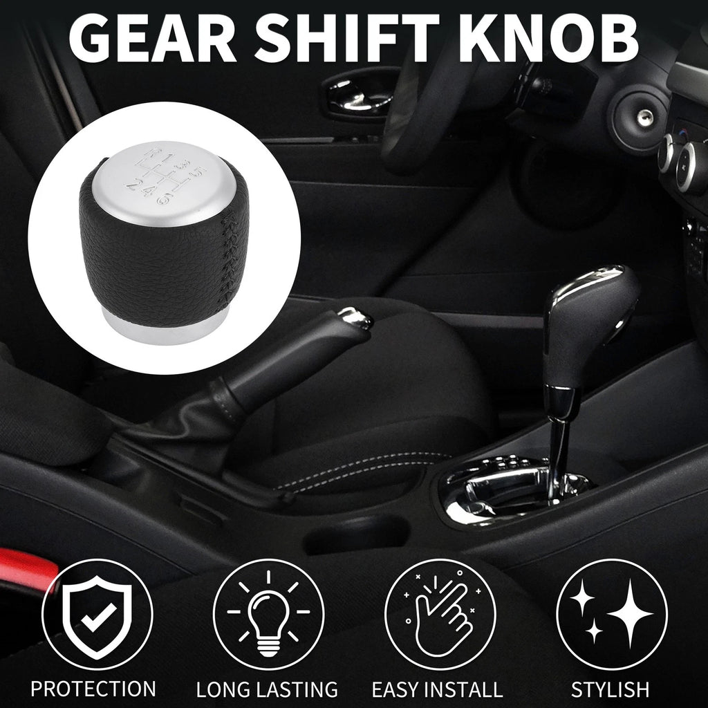 6 Speed Manual Gear Shifter Knob Replacement for Toyota Auris (2008–2018)