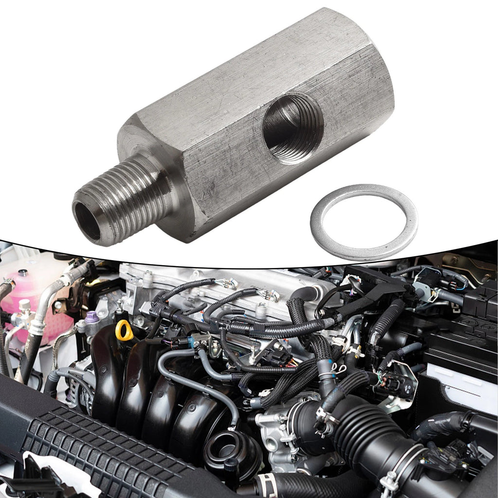1/8 BSPT Turbo Oil Feed Adapter Fitting for Universal Applications