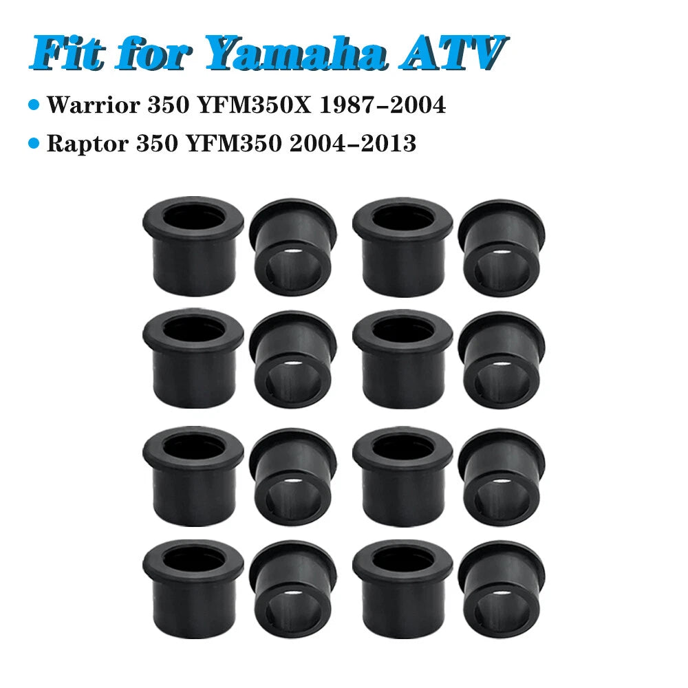 Front Upper & Lower A Arm Bushing Kit for Yamaha Warrior 350 YFM350X (2004–2013)