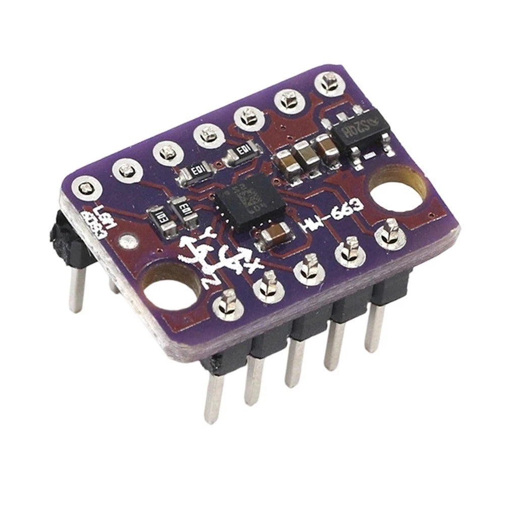 5pcs GY-LSM6DS3 6DOF IMU Sensor Module with Interrupt Function