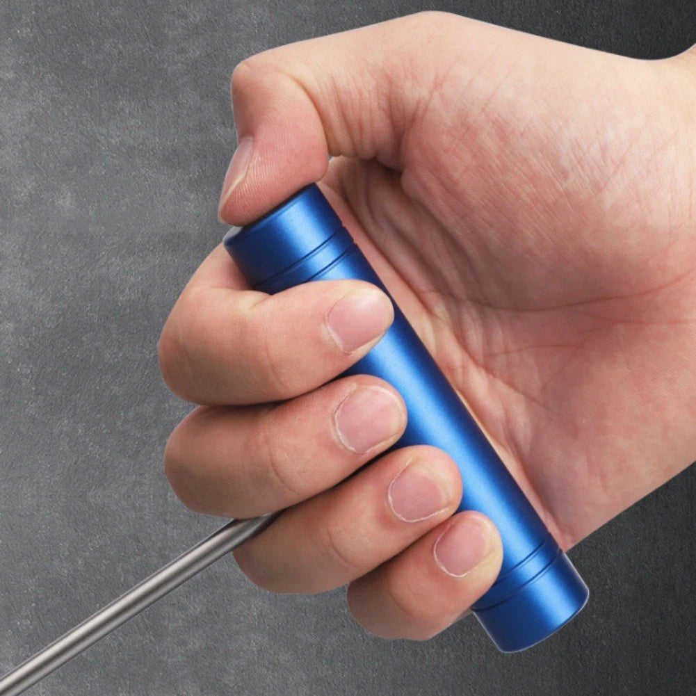 Fishing Hook Remover Tool with Aluminum Alloy Handle for Easy Retrieval