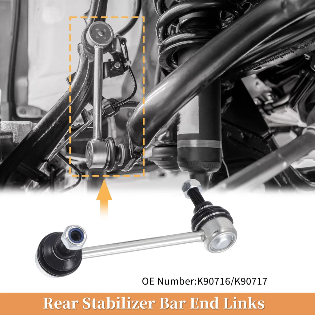 2pcs Rear Stabiliser Sway Bar Link Replacement for Honda Pilot (2003–2008)