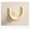 U Shaped Wall Mounted Slipper Rack with Slide Lock Mechanism