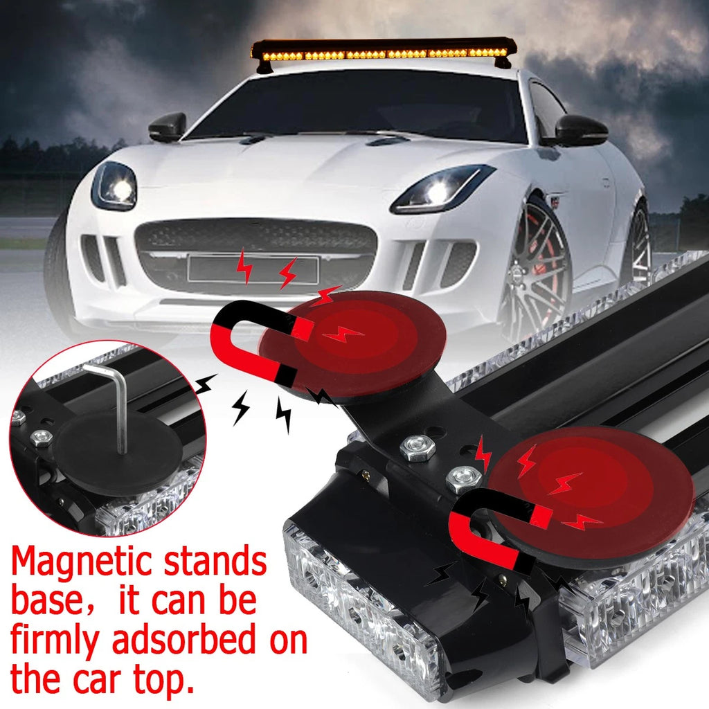 78" LED Amber Strobe Light Bar for Tow Truck Emergency Response
