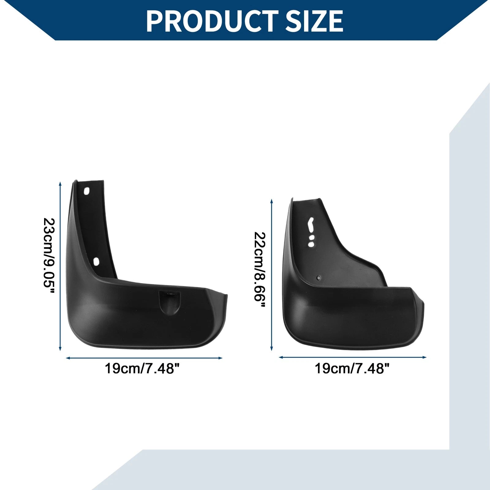 Mud Flaps Splash Guards Set Front Rear for Toyota Reiz 2011–2015
