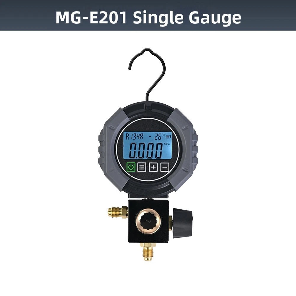 Digital Manifold Refrigeration Gauge with Auto Shutdown Feature