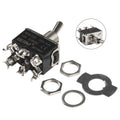 Heavy Duty Double Pole Metal Toggle Switch for Car Accessory (20A)