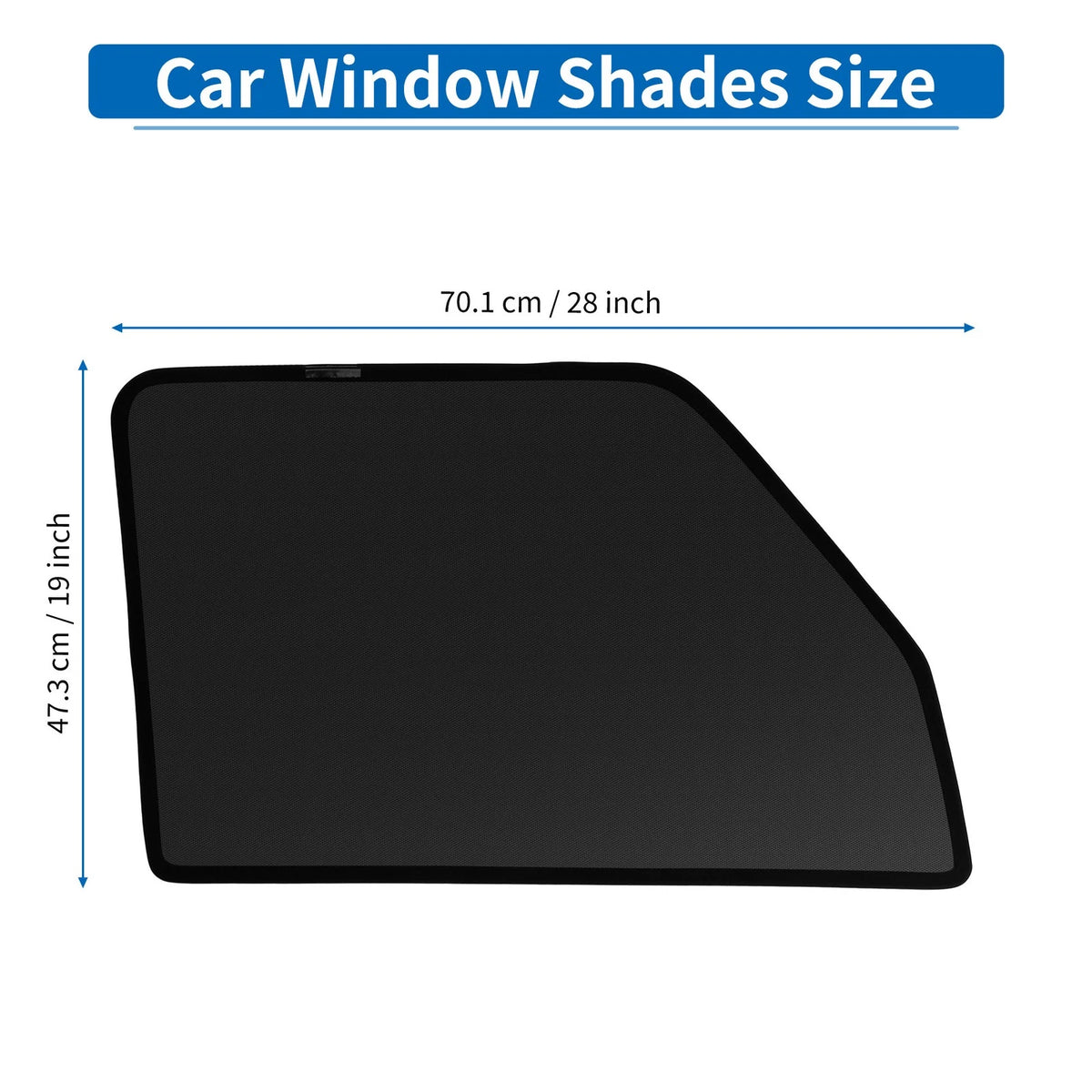 Car Window Cover for Mitsubishi Delica Mini B34A to B38A Net Black (Replacement)