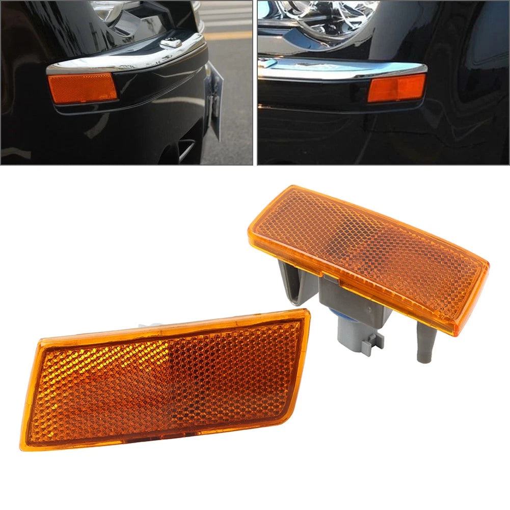 1 Pair Front Side Signal Parking Marker Light for Chrysler 300 (2005–2010)