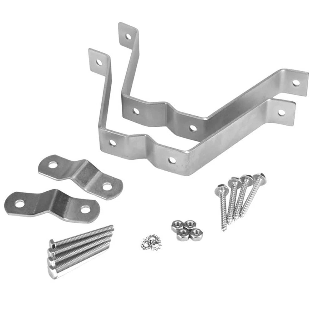 Heavy Duty Adjustable TV Antenna Clamp Wall Mount Bracket for Stability