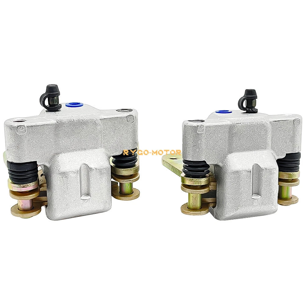 Front & Rear Brake Calipers with Pads for Polaris Worker 500 Sportsman 500 (1999)