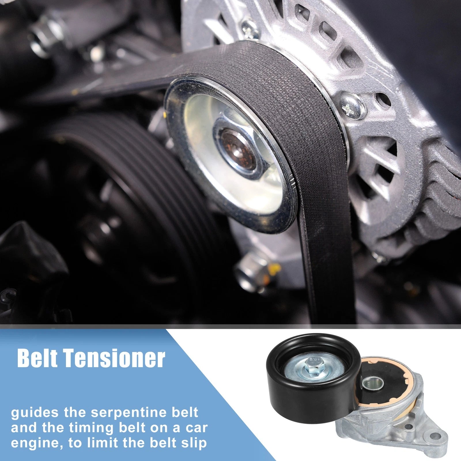 Engine Belt Tensioner Pulley Assembly for Toyota Sequoia (2010–2012)