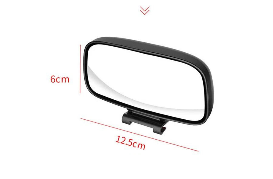 Adjustable Auxiliary Rearview Mirror for Universal Fit (Multi-purpose)