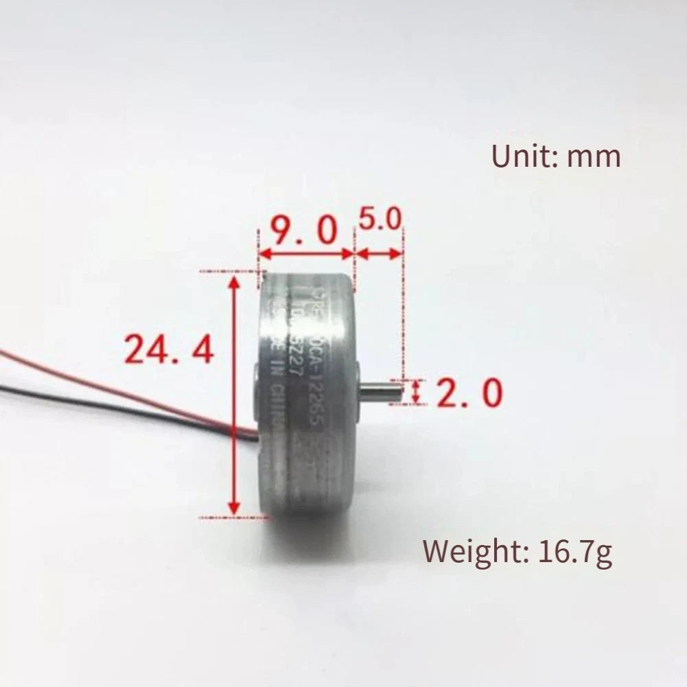 Miniature DC Spindle Motor RF400CA12265 for