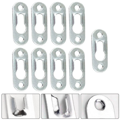 Sleek Metal Mirror Hook Wall Hanger for Invisible Hanging