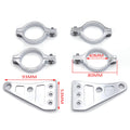2X Billet Aluminum Headlight Fork Mounting Brackets for 41mm Forks