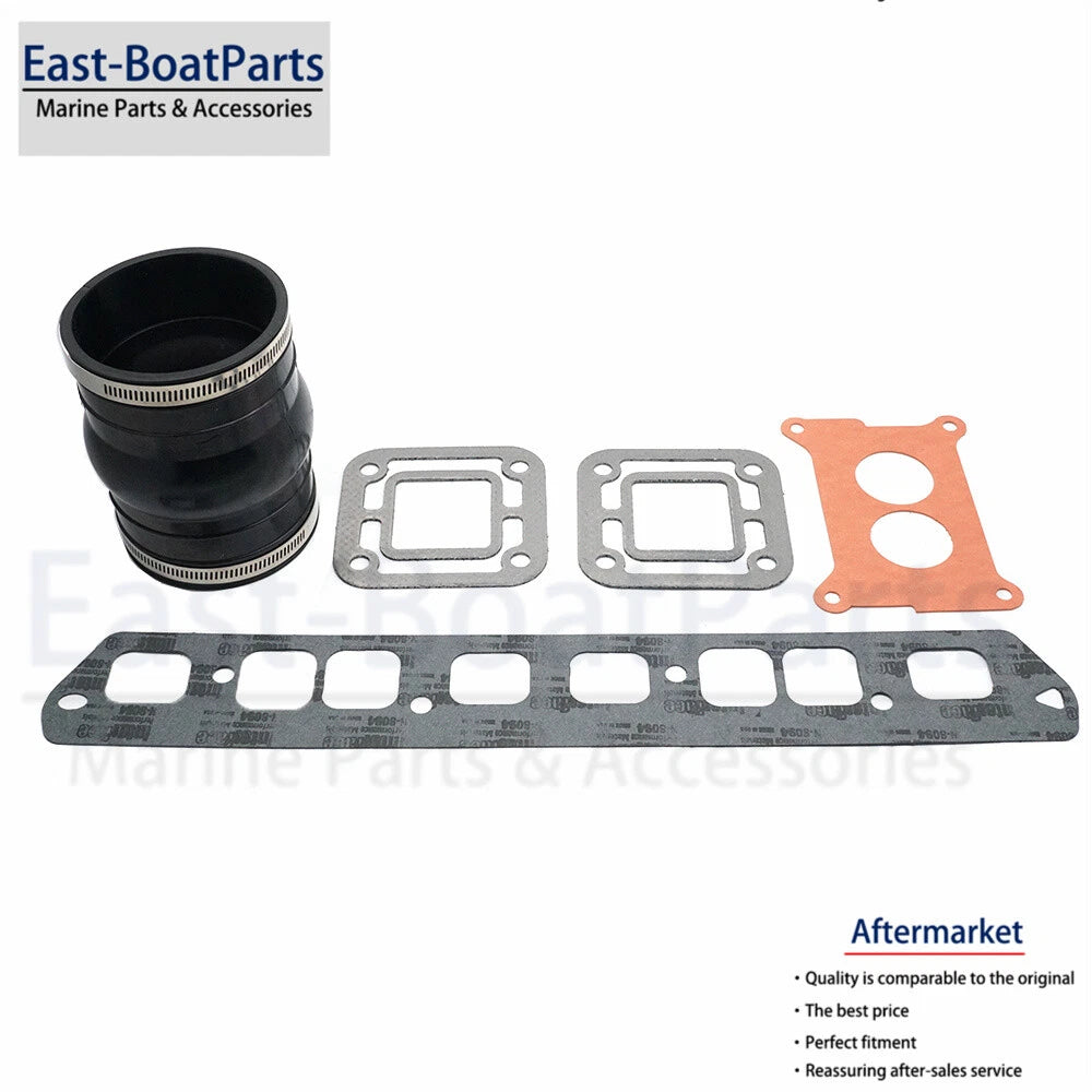Exhaust Gasket w/ Bellow for Volvo Penta 3.0GS (Replaces 3850495, 3852741)