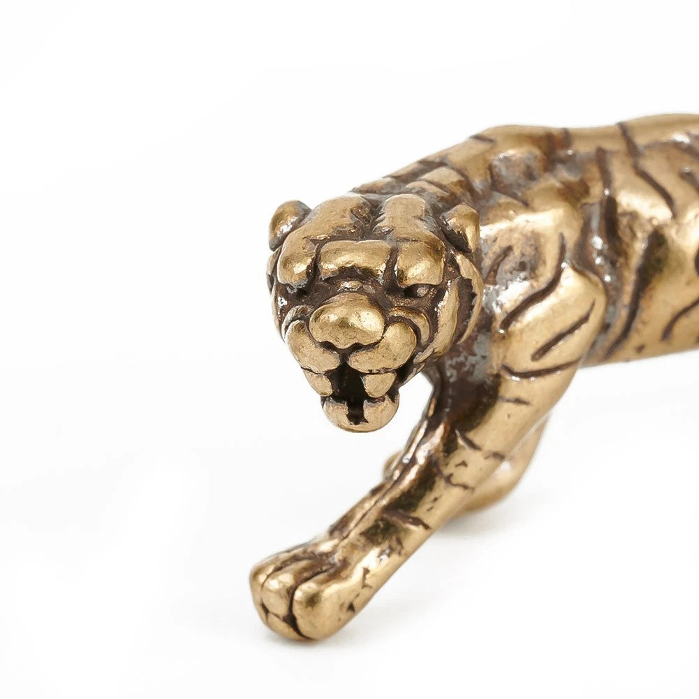 Ornaments for King of Beasts Retro Solid Brass Accessories