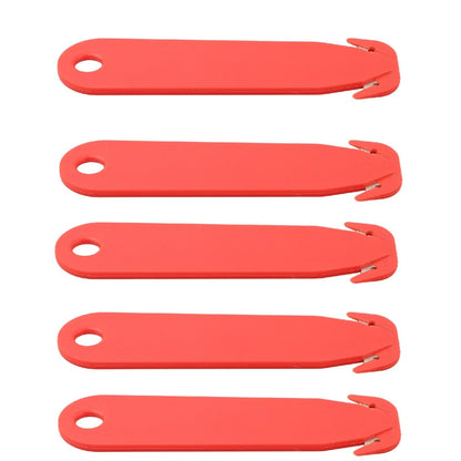 5 Piece Multi Tool Safety Blades for Package Opening and Cutting Tasks