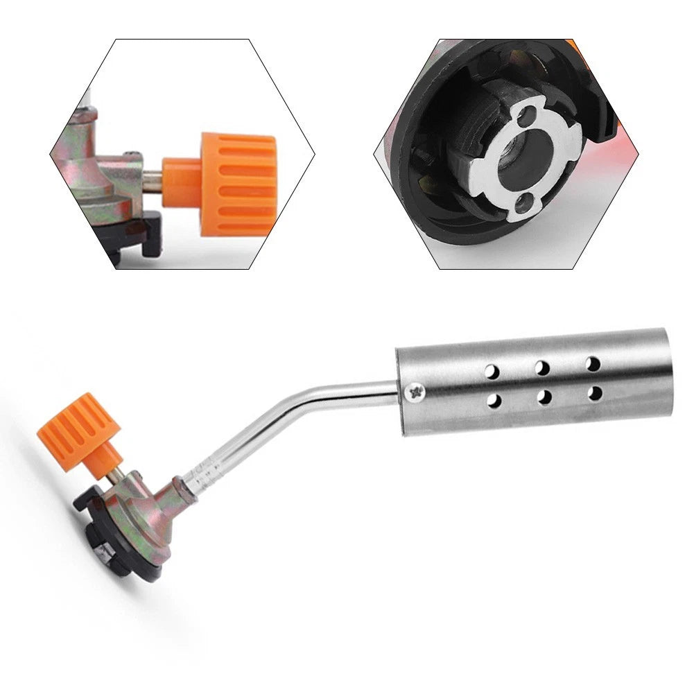 Portable Stainless Steel Barbecue Igniter with Adjustable Flame Control