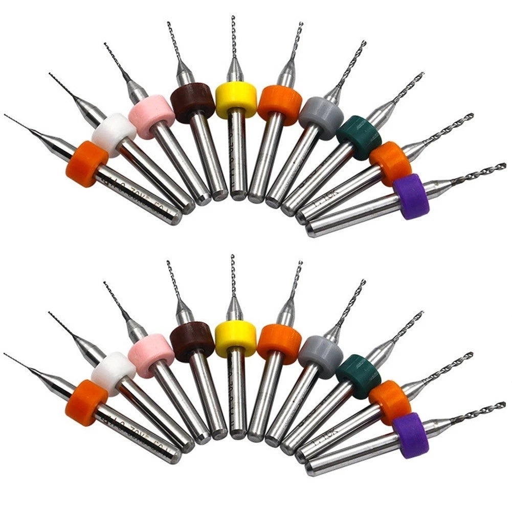 Carbide Mini Drill Bit for Rotary Tools (0.1-1.0MM)