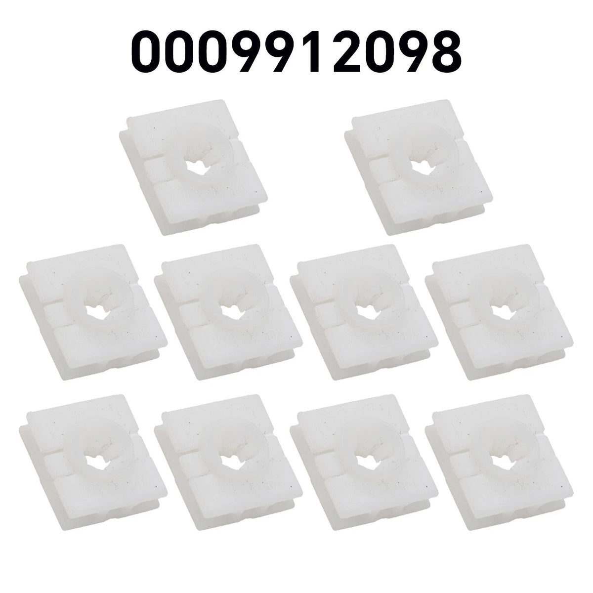 Set of 10 Rocket Molding Clips for Mercedes (2008–2016)