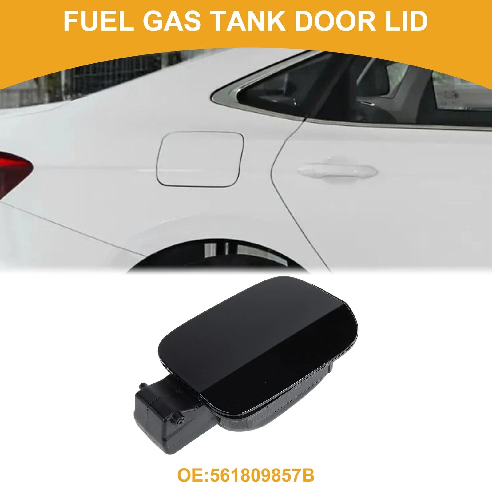 Fuel Tank Door Cap Replacement for Volkswagen Passat (2011–2018)