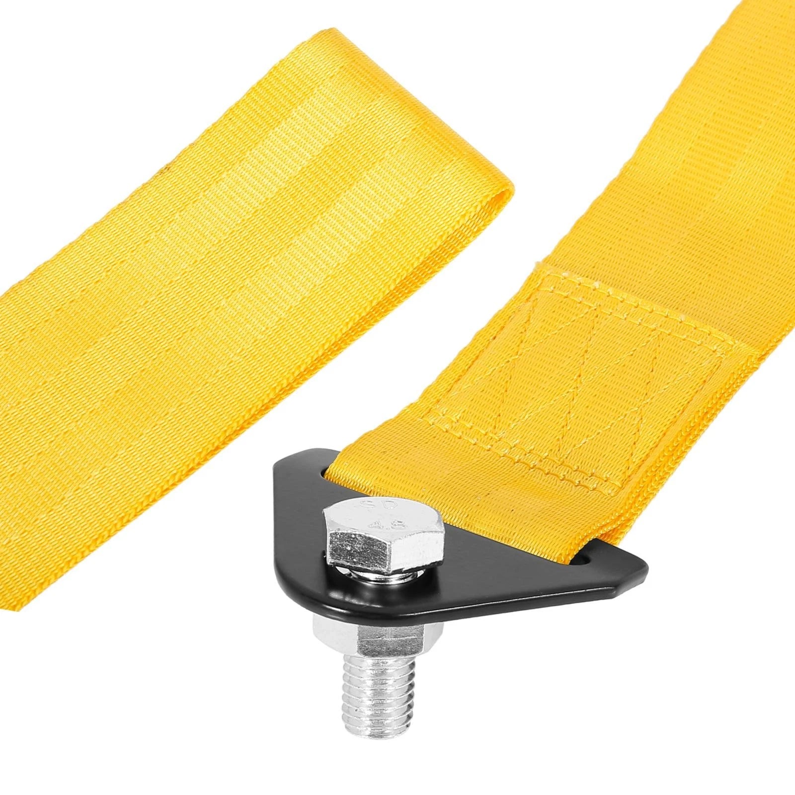 Tow Hook Strap for Universal Cars (Yellow)