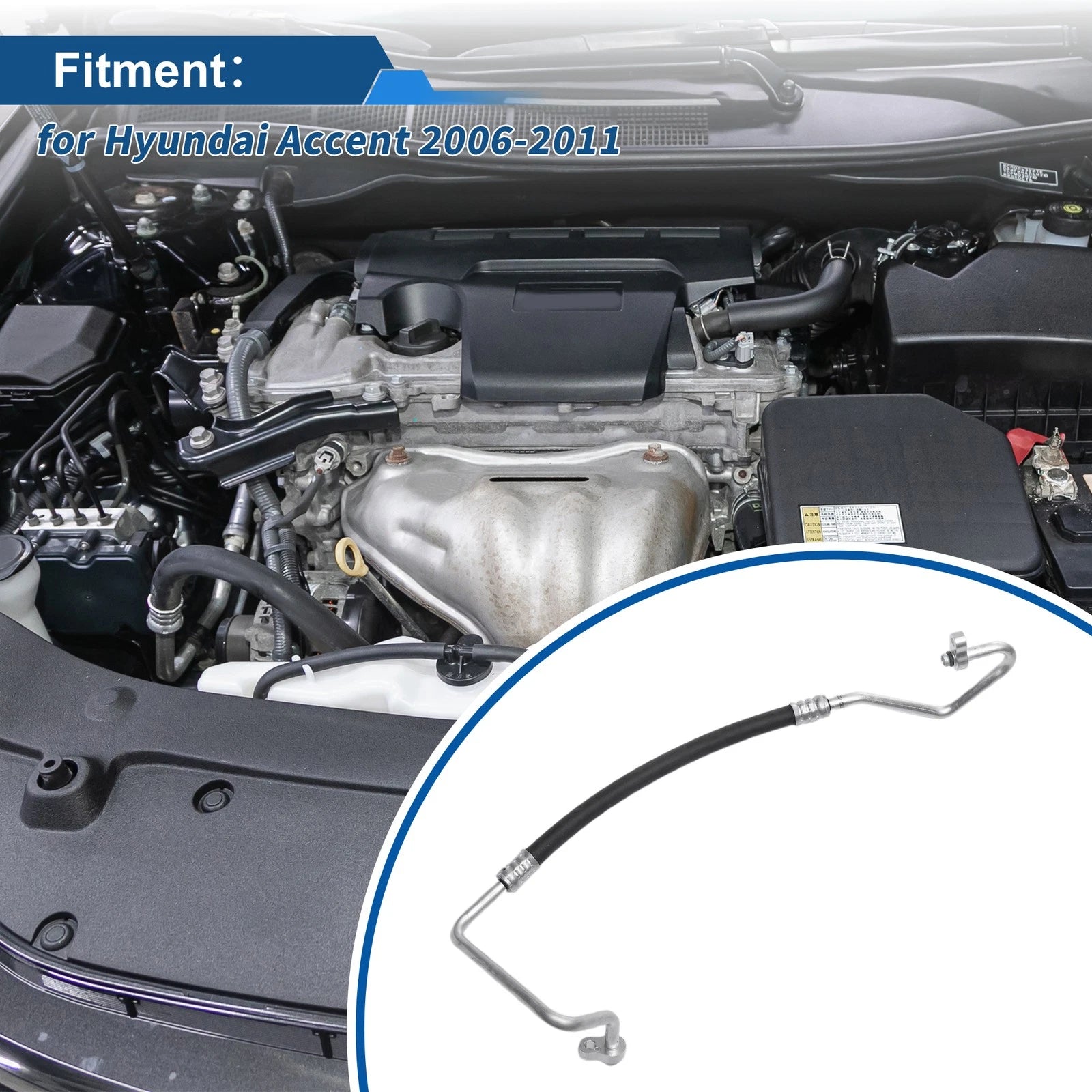 A/C Refrigerant Liquid Hose for Hyundai Accent (2006–2011)