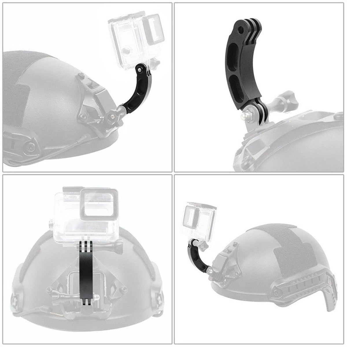 Helmet Extension Arm Bracket for GoPro OSMO Action Camera
