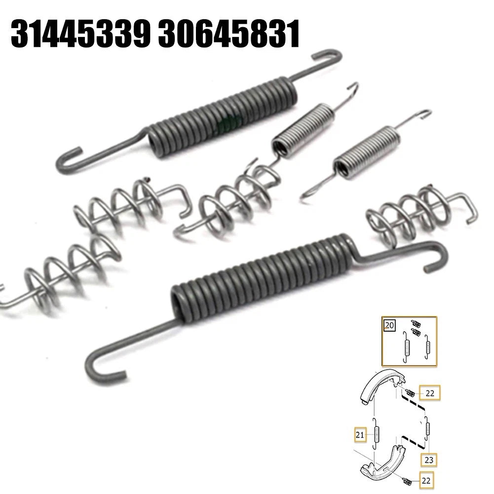 Retaining Spring Kit for Volvo XC90 (2003–2014) 1 Kit Silver