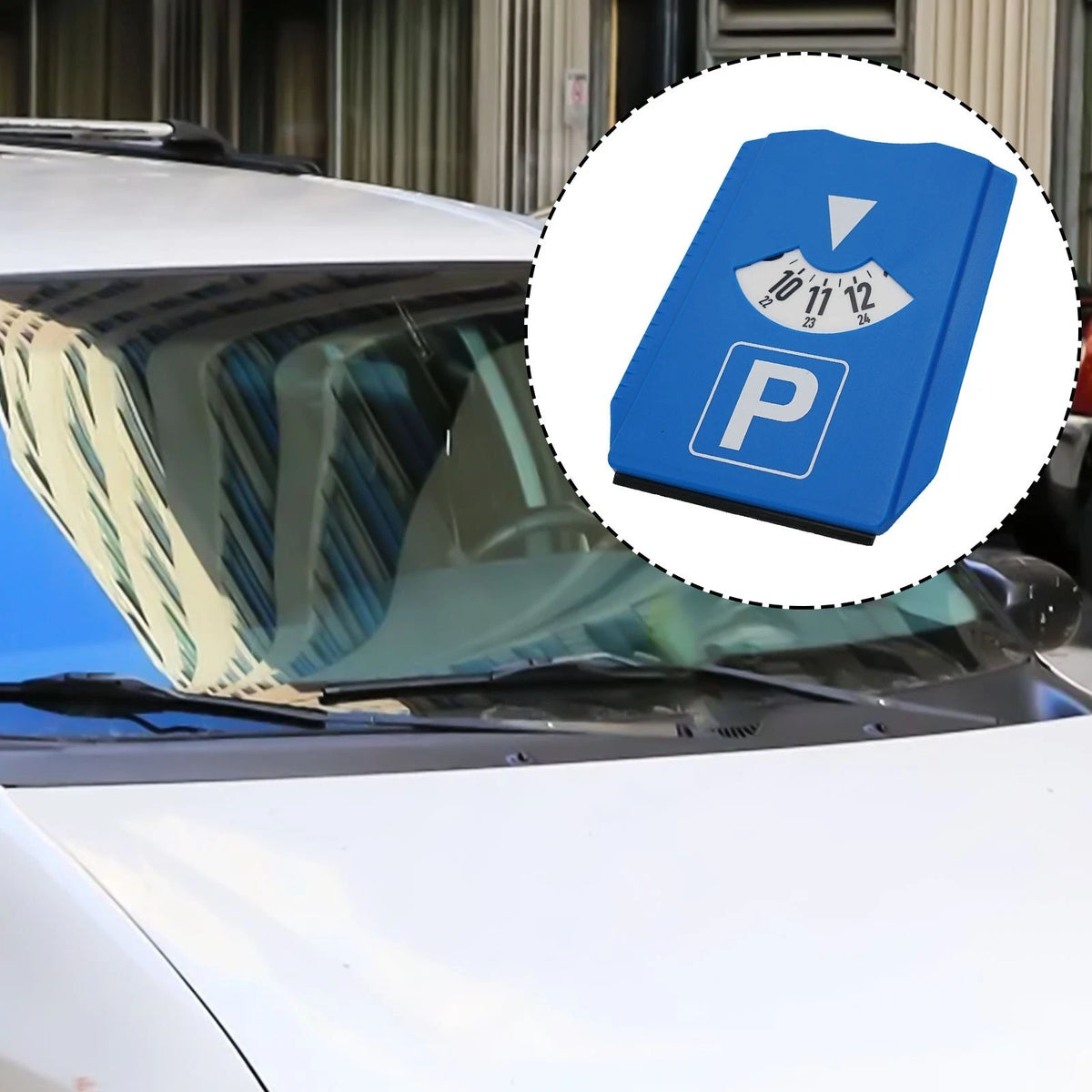 Parking Meter Ice Scraper for Windshield Snow Removal (Universal)