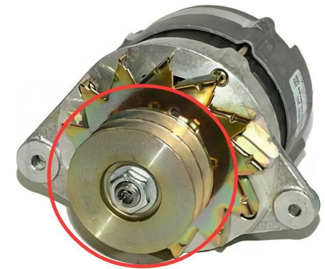 2X Groove Alternator Pulley for Volvo Penta Marine Diesel Engine