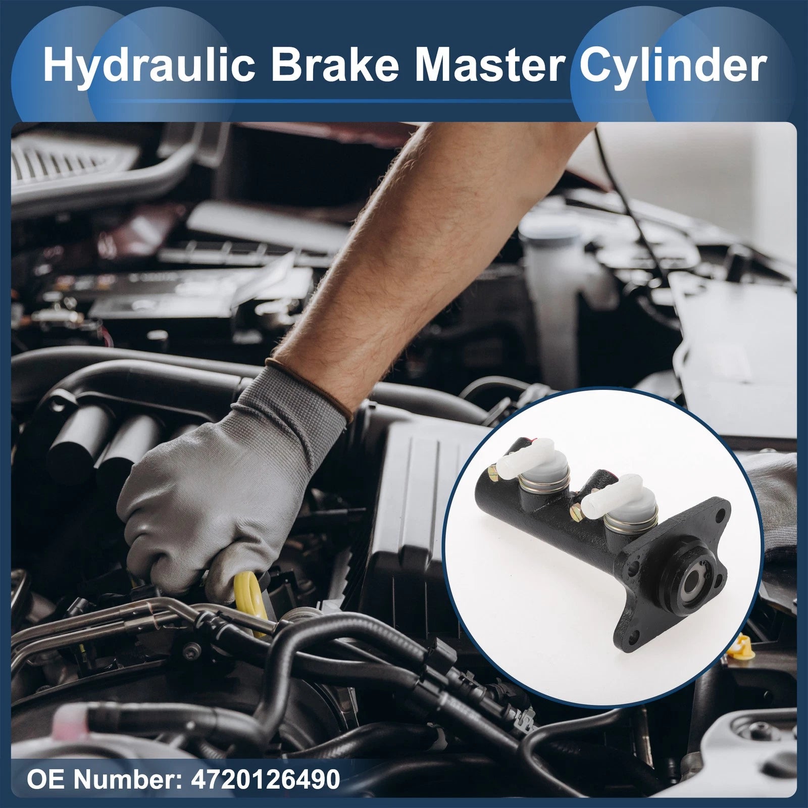 Brake Master Cylinder Replacement for Toyota Hiace (1989–2004)