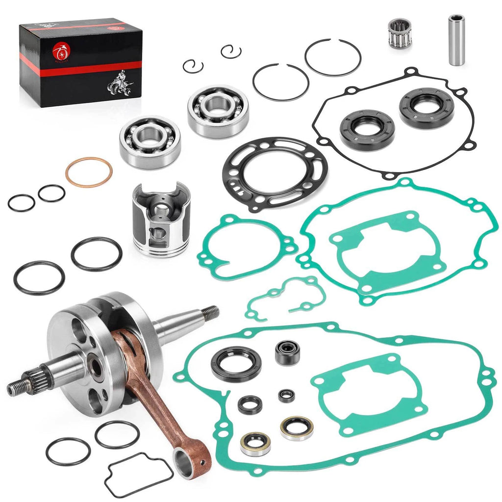 Engine Rebuild Kit for Kawasaki KX100 (2006–2013) - Crankshaft, Piston, Gaskets