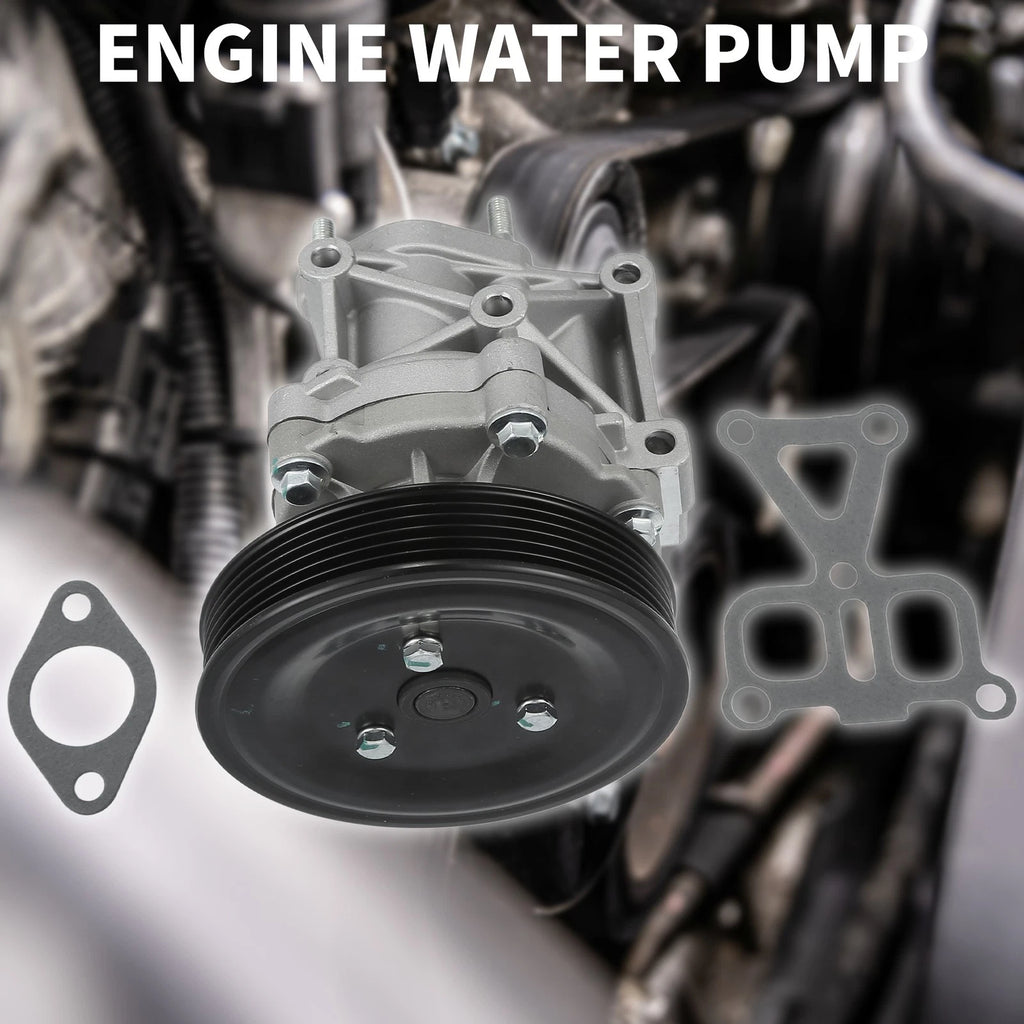 Water Pump Replacement with Gasket Kit for Hyundai Santa Fe (2010–2012)